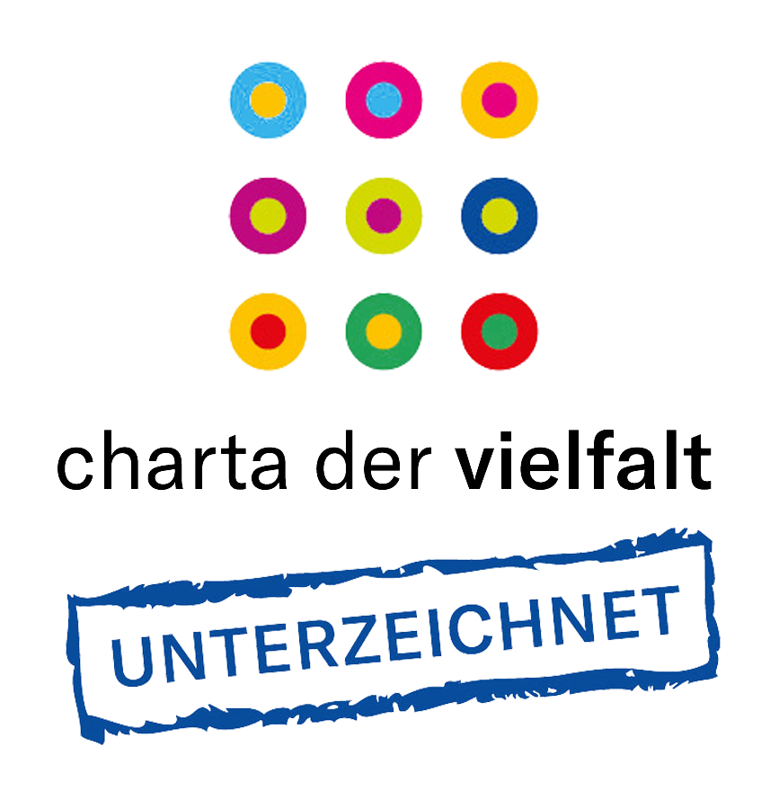 Logo der Unterzeichner der Charta der Vielfalt