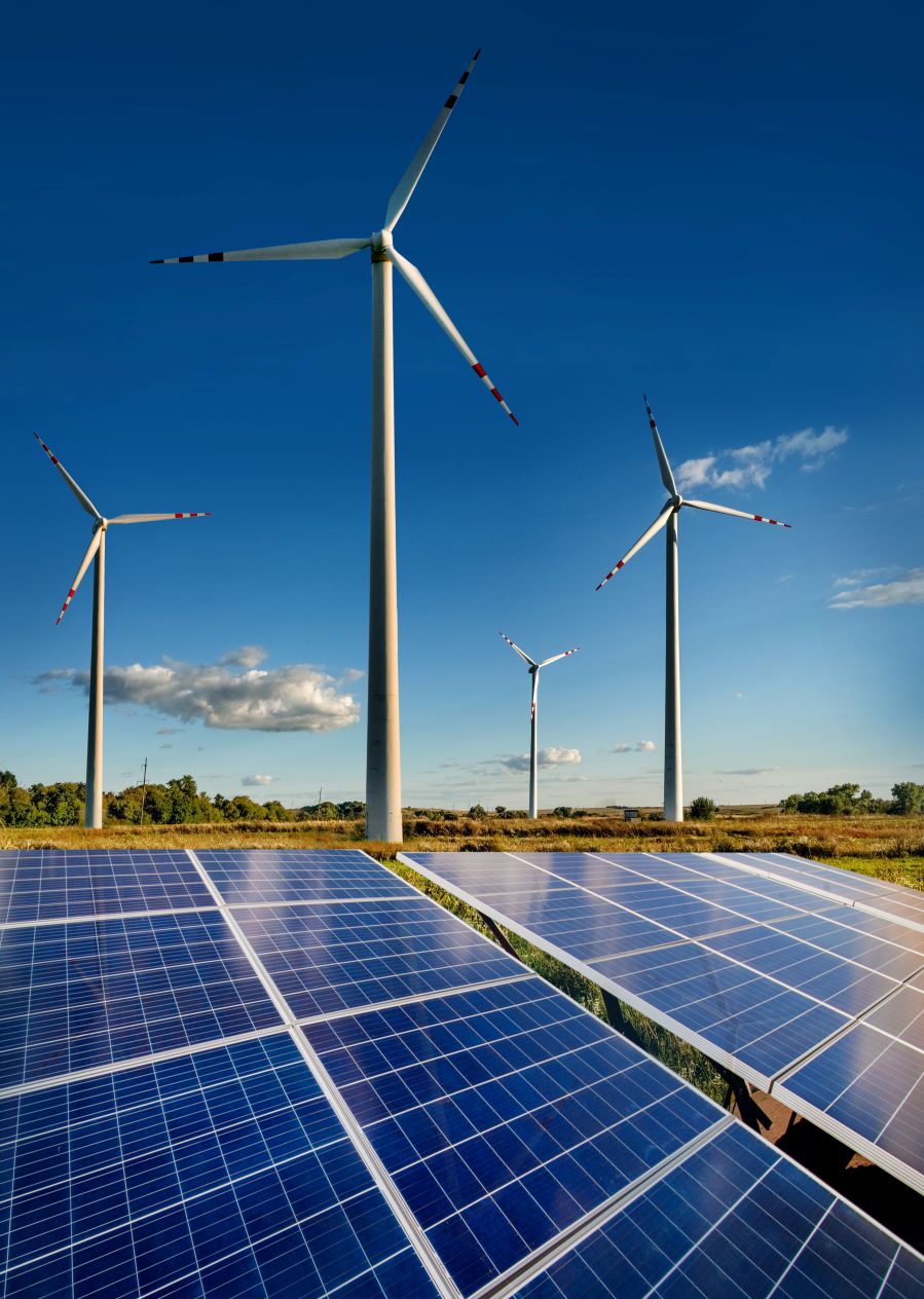 Wind- und Solarenergie